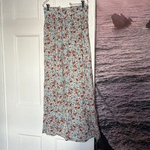 Floral flowy pants